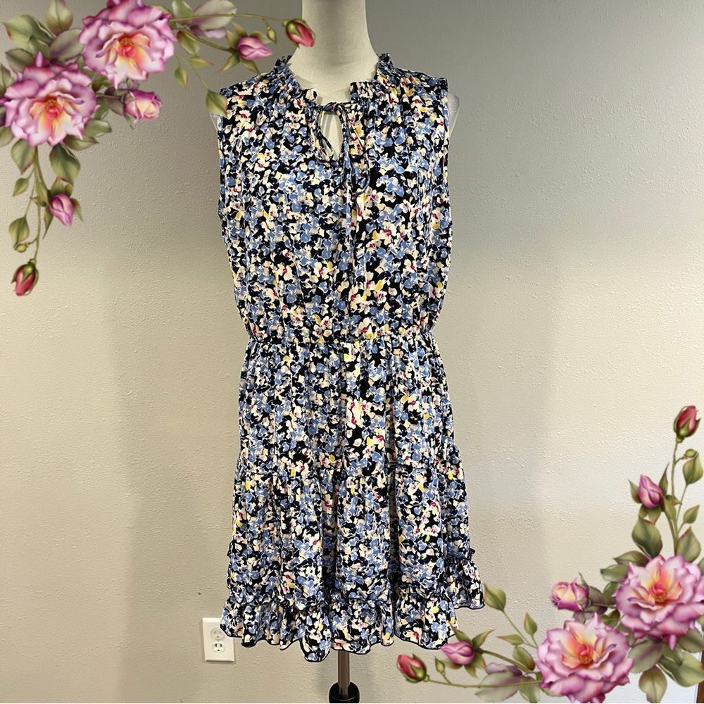 Floral Sleeveless knee length casual‎ Dress
